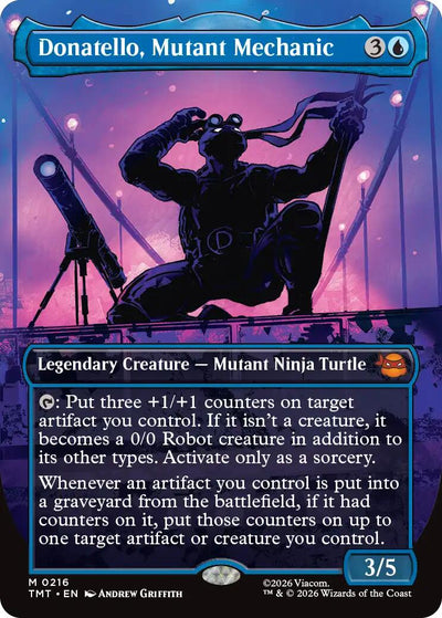 Donatello, Mutant Mechanic (Borderless) [TMT - 216]