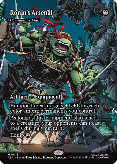 Ronin's Arsenal - Conqueror's Flail (Borderless) [PZA - 15]