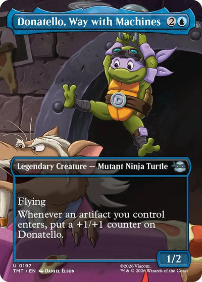 Donatello, Way with Machines (Borderless) [TMT - 197]