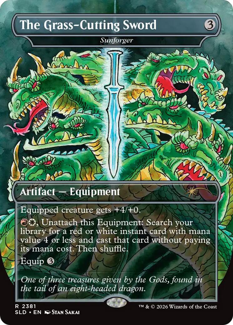 The Grass-Cutting Sword - Sunforger