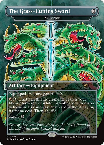 The Grass-Cutting Sword - Sunforger [SLD - 2381]
