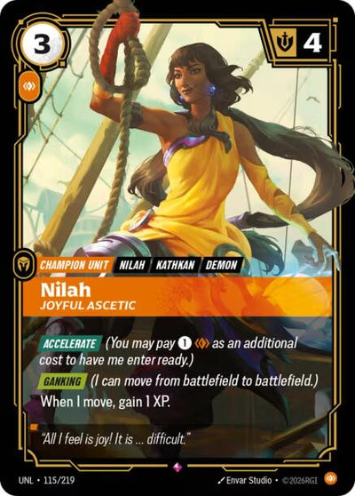 Nilah, Joyful Ascetic [UNL - 115/219]