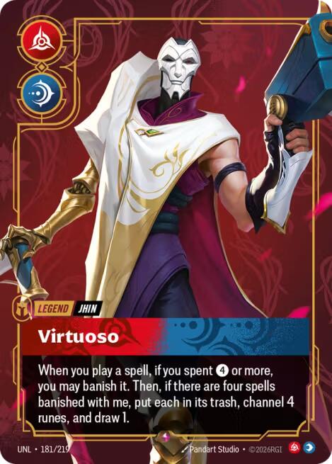 Jhin, Virtuoso