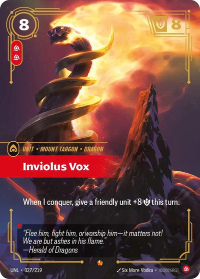 Inviolus Vox [UNL - 027/219]