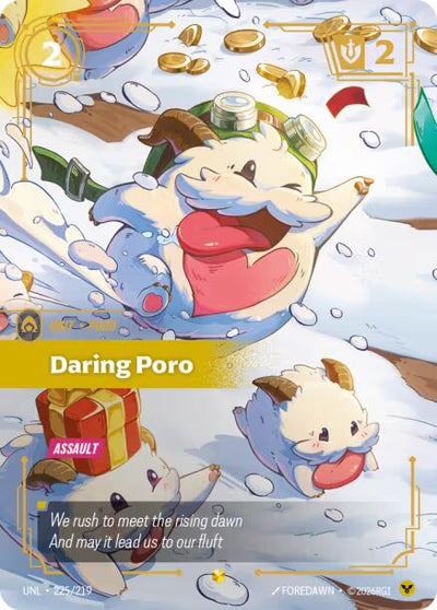 Daring Poro (Overnumbered) [UNL - 225/219]