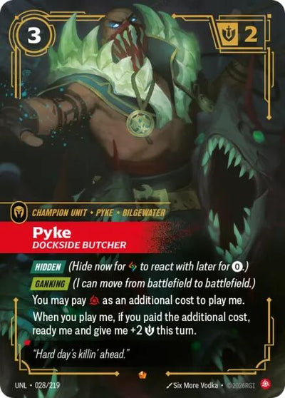 Pyke, Dockside Butcher [UNL - 028/219]
