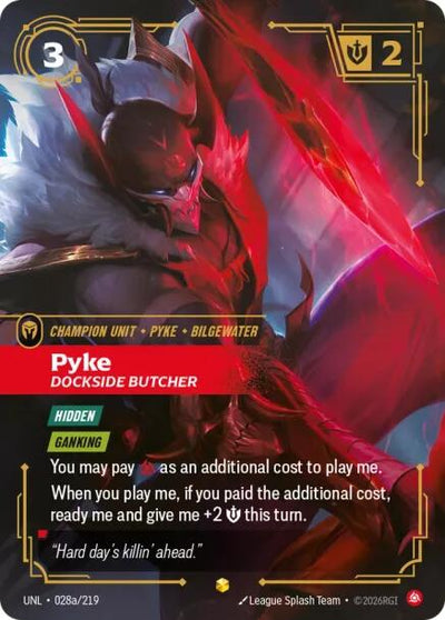 Pyke, Dockside Butcher (Alternate Art) [UNL - 028a/219]