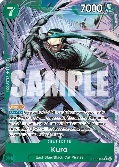 Kuro (Alternate Art) [OP15-EB04 - OP15-025]