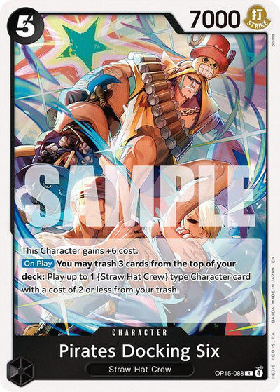Pirates Docking Six [OP15-EB04 - OP15-088]