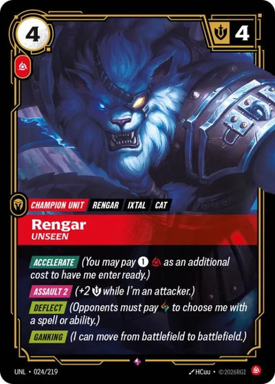 Rengar, Unseen [UNL - 024/219]