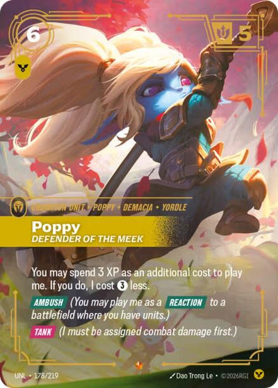 Poppy, Defender of the Meek [UNL - 178/219]