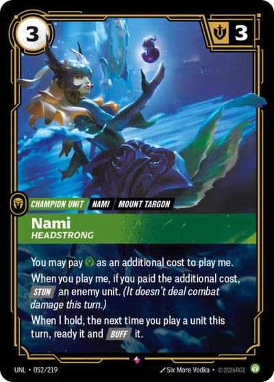 Nami, Headstrong [UNL - 052/219]