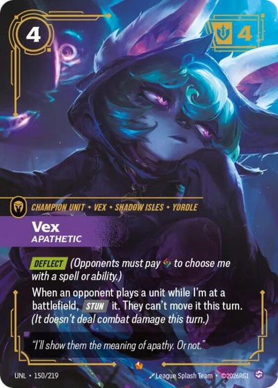 Vex, Apathetic [UNL - 150/219]