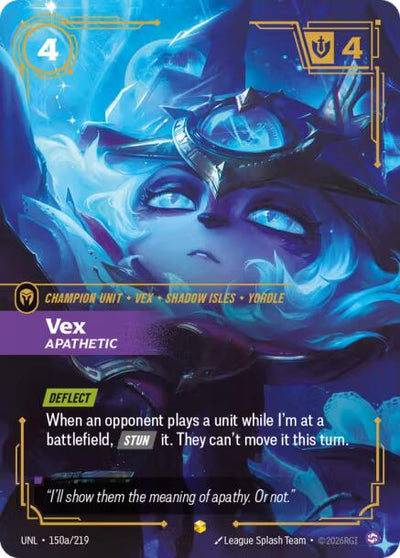 Vex, Apathetic (Alternate Art) [UNL - 150a/219]