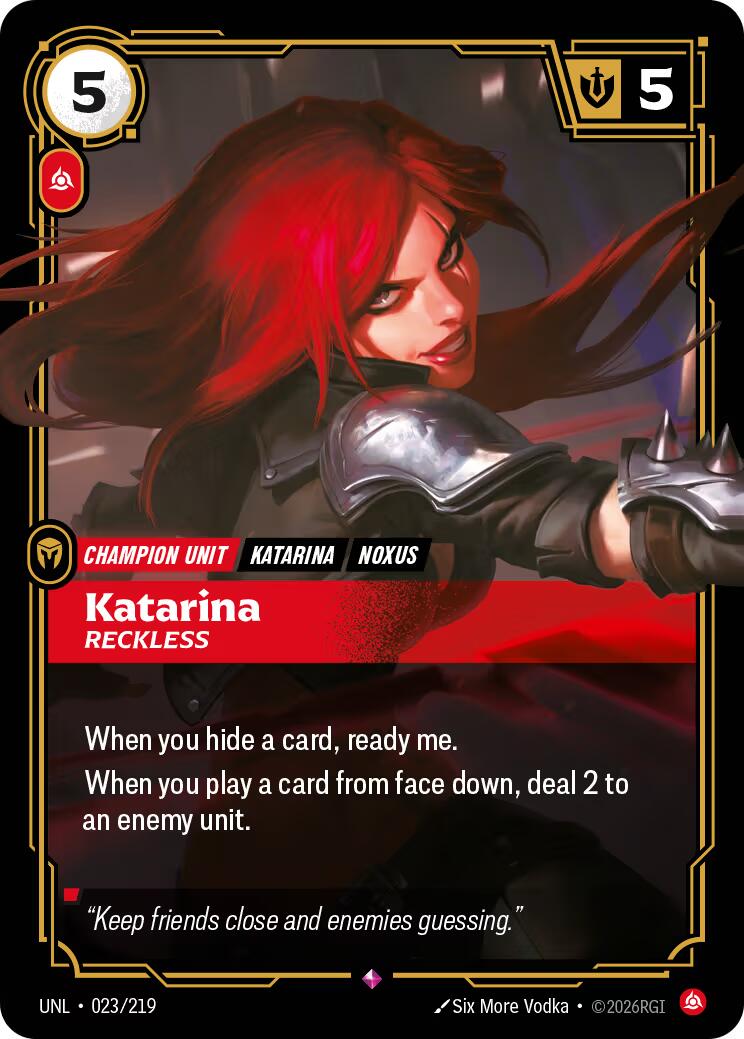 Katarina, Reckless