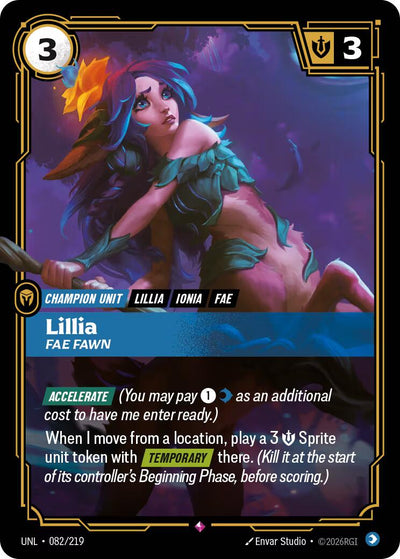 Lillia, Fae Fawn [UNL - 082/219]