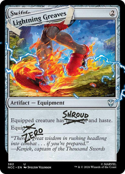 Lightning Greaves (382) [SLD - 382]