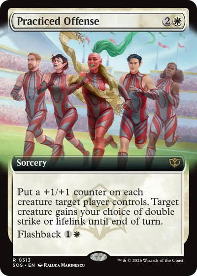 Practiced Offense (Extended Art) [SOS - 313]