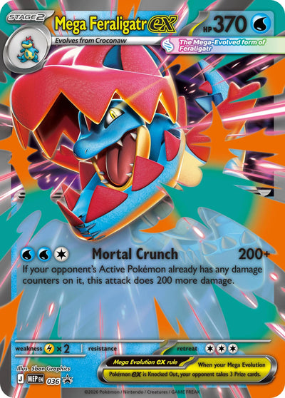 Mega Feraligatr ex - 036 [MEP - 036]