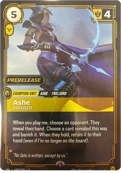 Ashe, Focused [OPP - 169/219]