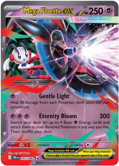 Mega Floette ex - 035/086 [CRI - 035/086]