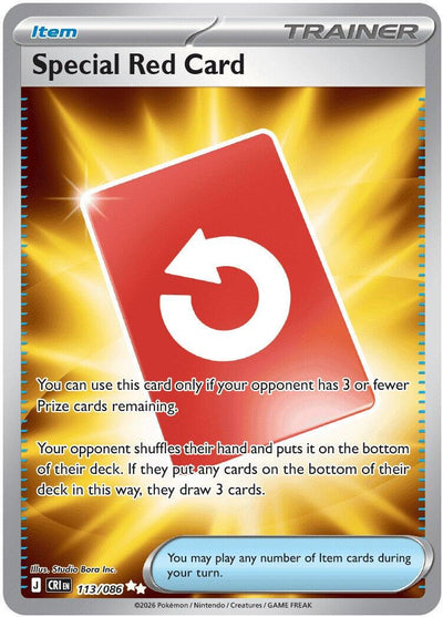 Special Red Card - 113/086 [CRI - 113/086]