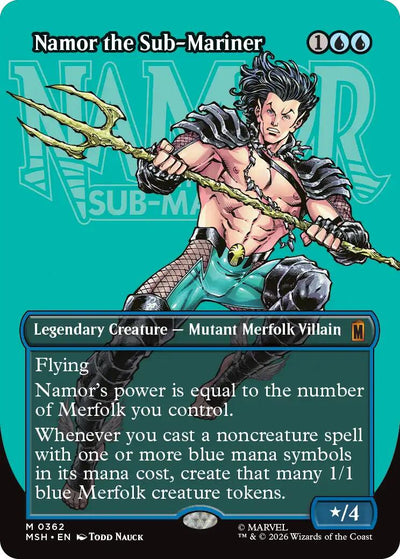 Namor the Sub-Mariner (Borderless) (0362) [MSH - 362]