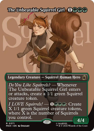 The Unbeatable Squirrel Girl (Borderless) [MSH - 371]
