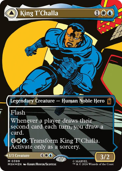 King T'Challa (Borderless) (0399) [MSH - 399]