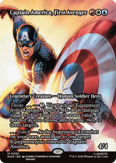 Captain America, First Avenger (Borderless) [MAR - 88]