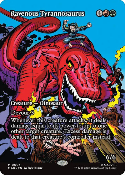 Ravenous Tyrannosaurus (Borderless) [MAR - 93]