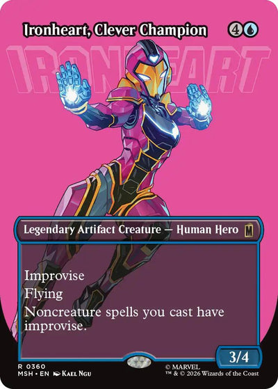Ironheart, Clever Champion (Borderless) [MSH - 360]