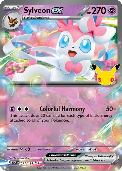 Sylveon ex - 071/128 [30C - 071/128]