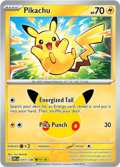 Pikachu - 037/128 [30C - 037/128]