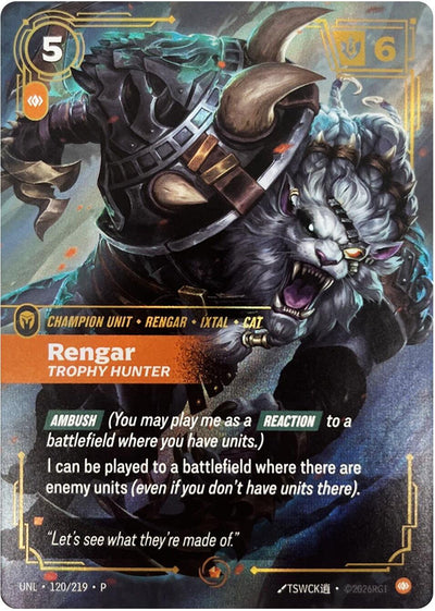 Rengar, Trophy Hunter [OPP - 120/219]