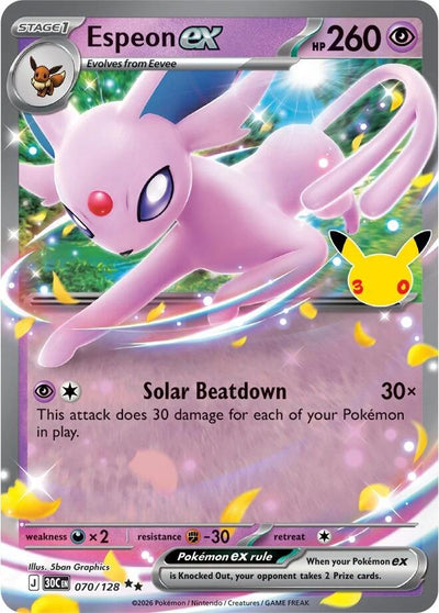 Espeon ex [30C - 070/128]