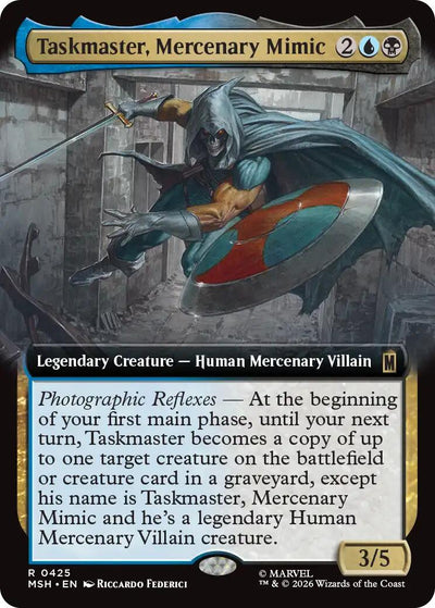 Taskmaster, Mercenary Mimic (Extended Art) [MSH - 425]