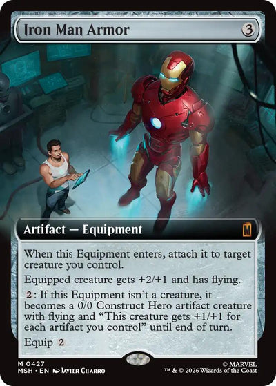 Iron Man Armor (Extended Art) [MSH - 427]