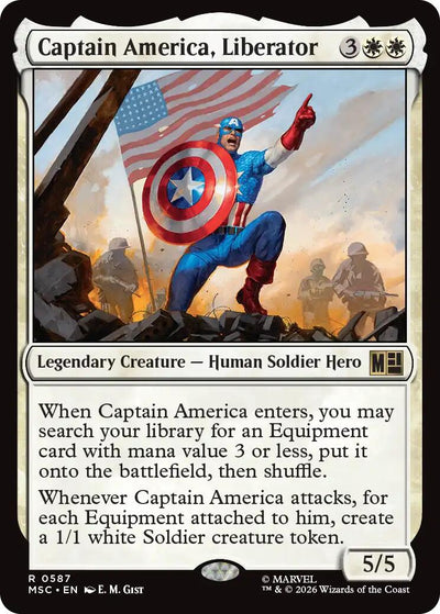 Captain America, Liberator [MSC - 587]