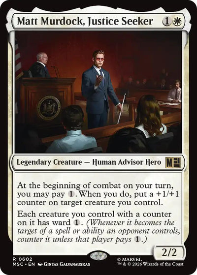 Matt Murdock, Justice Seeker [MSC - 602]