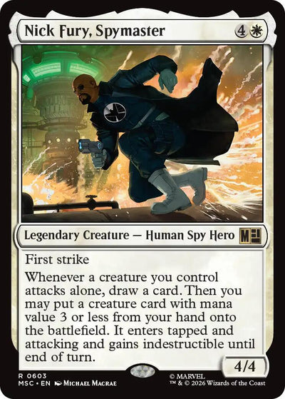 Nick Fury, Spymaster [MSC - 603]