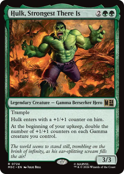 Hulk, Strongest There Is [MSC - 724]