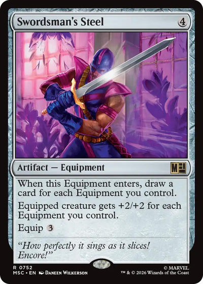 Swordsman's Steel [MSC - 752]