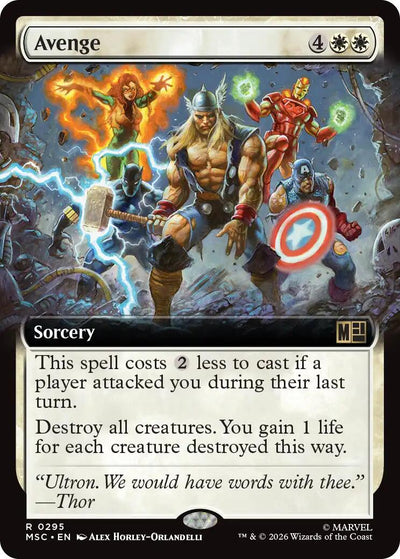 Avenge (Extended Art) [MSC - 295]