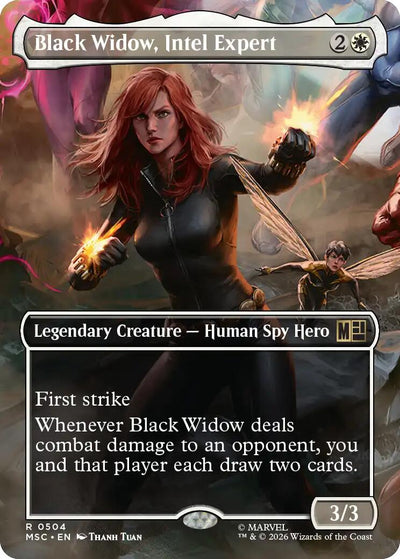 Black Widow, Intel Expert (Borderless) [MSC - 504]