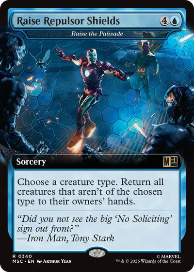Raise Repulsor Shields - Raise the Palisade (Extended Art) [MSC - 340]