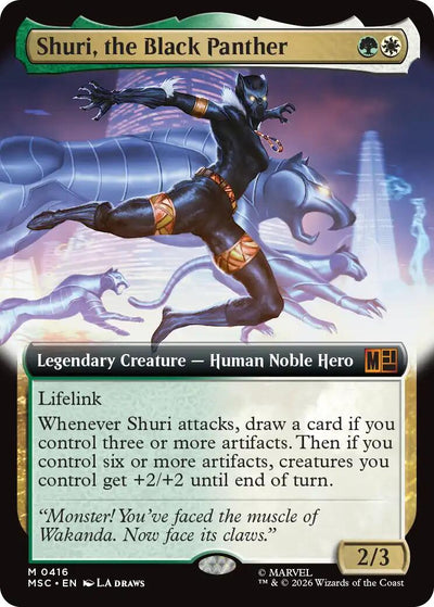 Shuri, the Black Panther (Extended Art) [MSC - 416]