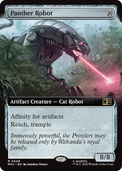 Panther Robot (Extended Art) [MSC - 448]