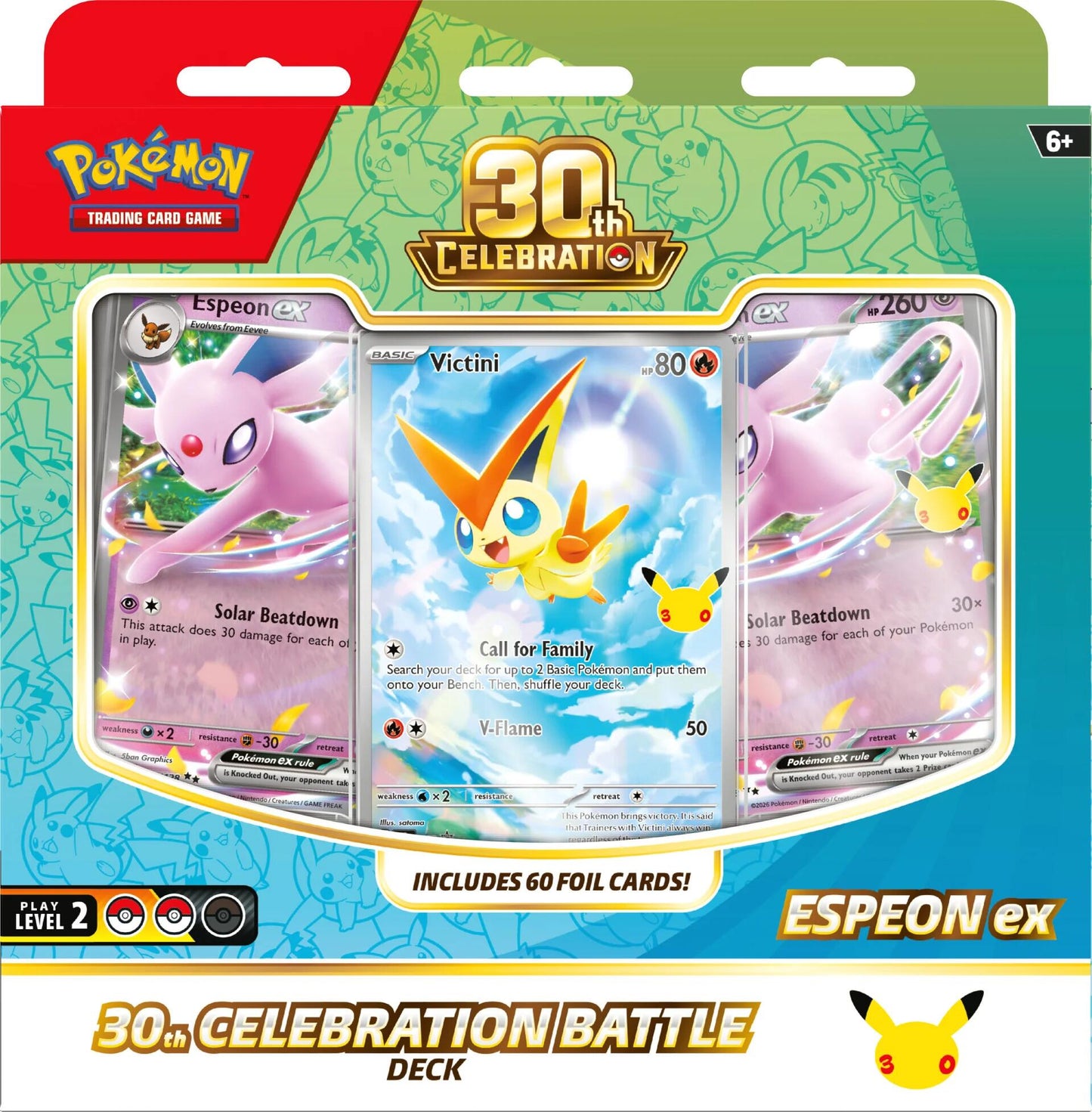 Pokémon TCG 30th Celebration Battle Deck Espeon ex - Lofty TCG
