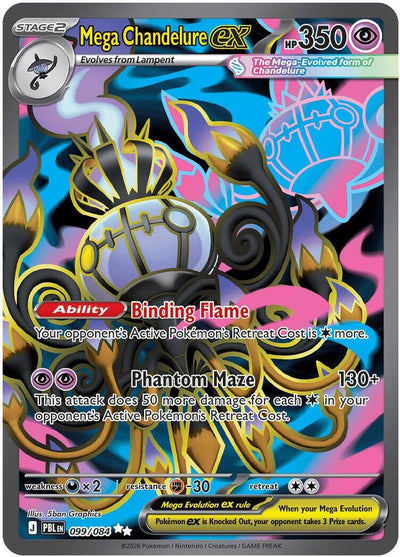 Mega Chandelure ex - 099/084 [PBL - 099/084]